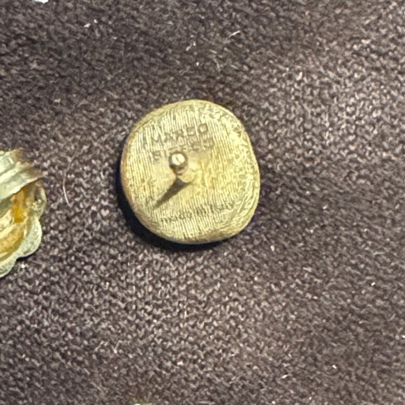 Authentic Marco Bicego Gold studs with Chain Drop Earrings - Picture 3 of 5